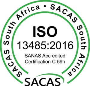 ISO 13485:2016 SANAS Accredited Certification C 59h